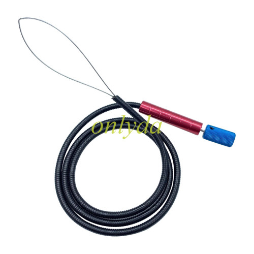 Car Automotive Pull Rope， 1 meter in length, Black snake drawstring