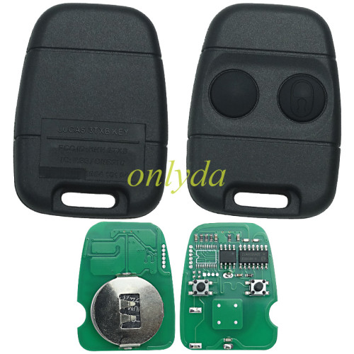 For LandRover Rover MG Nissan 2 button remote key with 315MHZ/433.92 MHz FSK P/N:3TXB 53872752F