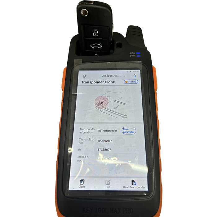For Audi A6L Q7 remote key 8E chip  FSK 4FO837220M
