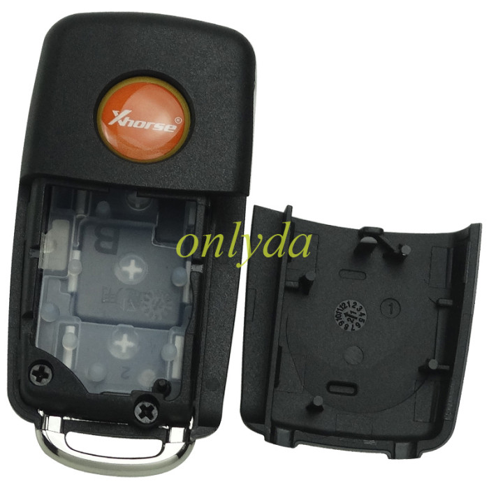 Xhorse XEB510EN Volkswagen B5 Type Super remote with XT27B super chip  with MQB48/MQB49 funcation, it is electric XT27B chip