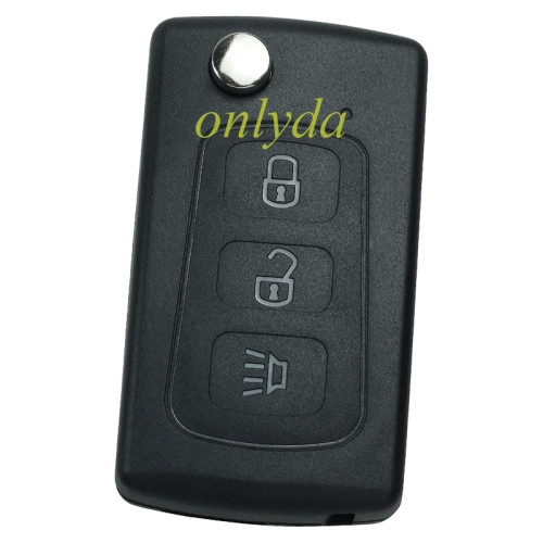 For Great Wall 3 button remote key shell