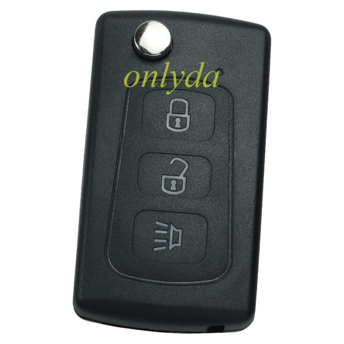 For Great Wall 3 button remote key shell without battery clamp