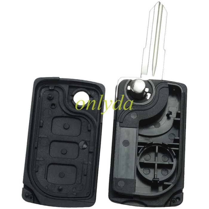 For Great Wall 3 button remote key shell