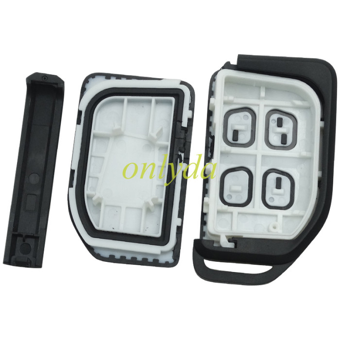 For Volvo 4 button remote key shell with key blade， 3# without Badge pls choose back cover
