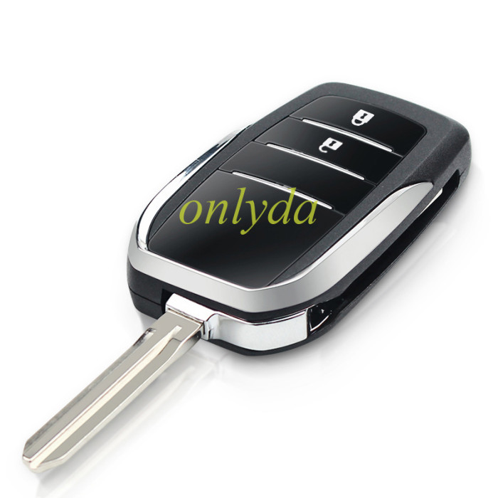 For Toyota 2/3/2+1/3+1 button Modified remote key blank , pls choose