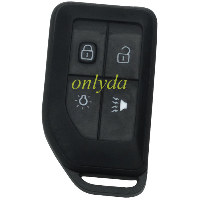 For Volvo 4 button remote key shell with key blade， 3# without Badge pls choose back cover