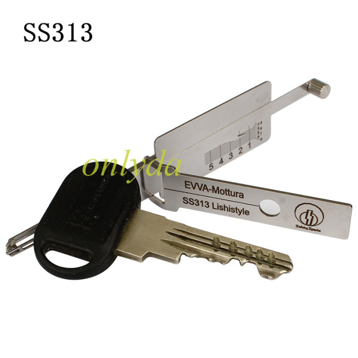 Tool model: SS313 Applicable locks: EVVA-Mottura