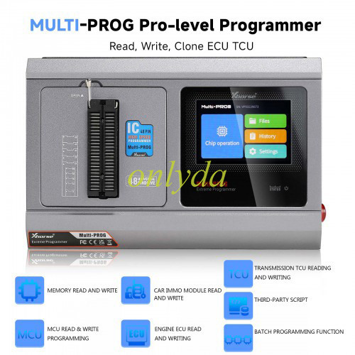 Global version Xhorse XDMPG0GL Multi-Prog ECU and TCU Programmer