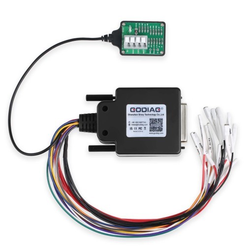2023 GODIAG ECU GPT Boot AD Connector for ECU Reading Writing No Need Disassembly Compatible with J2534/ Openport/ PCMFlash/ FoxFlash/ FC200