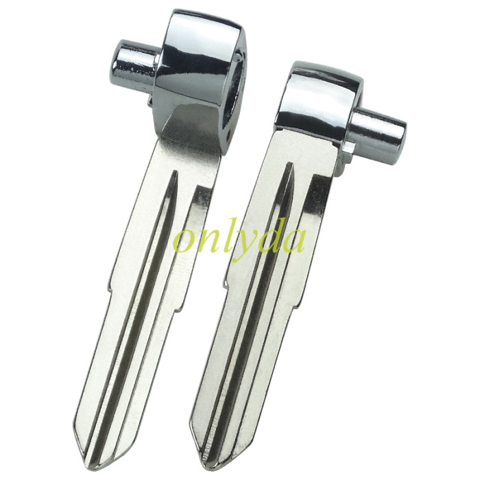 For 2 button flip remote key blank with left blade