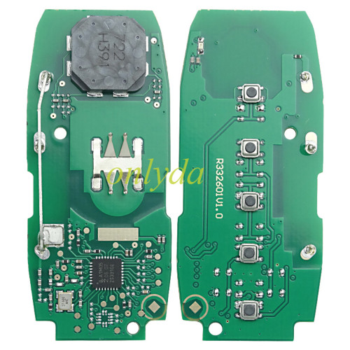 2023 Nissan remote   FCC ID: KR5TXPZ1 PN:S180146104 Ariya  285E3-5MR3B  285E3-5MR1B  285E3-5MR0B  S180146100 Juke S180146119 285E3-6LY1A Versa 433MHZ, Rogue Kicks Versa Ariya Pathfinder 2022+ pls choose button