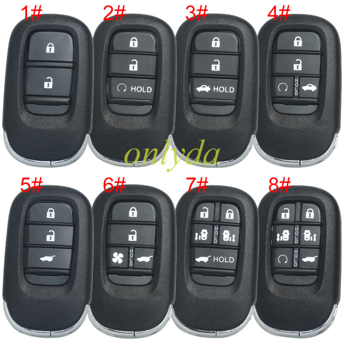 original HONDA OEM Board Smart Prox Remote Key Fob for Honda Accord CIVIC 2022 2023 KR5TP-4  4A 433MHZ/313.8MHZ for2022 remote key, pls choose mhz