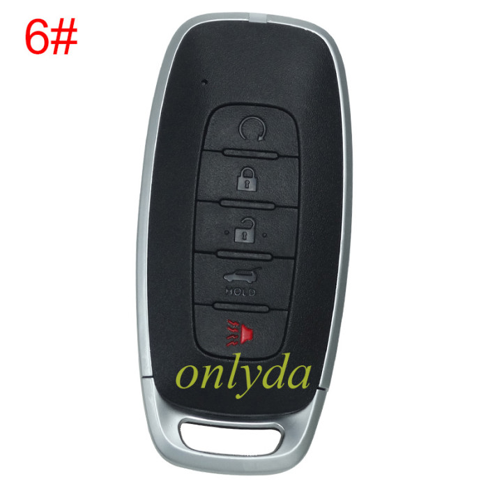 2023 Nissan remote   FCC ID: KR5TXPZ1 PN:S180146104 Ariya  285E3-5MR3B  285E3-5MR1B  285E3-5MR0B  S180146100 Juke S180146119 285E3-6LY1A Versa 433MHZ, Rogue Kicks Versa Ariya Pathfinder 2022+ pls choose button