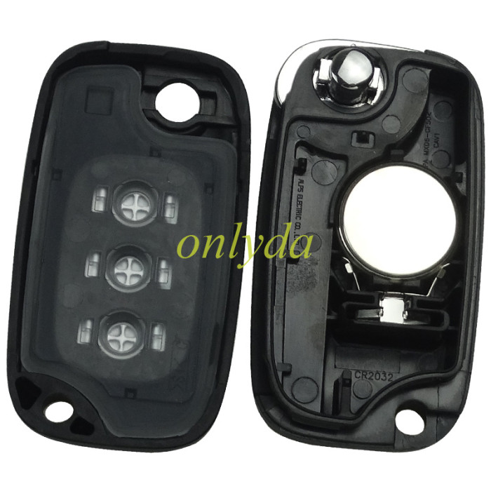 original Renault 3 Button remote Chip PCF7961M / HITAG AES / 4A CHIP-434MHZ  FSK
