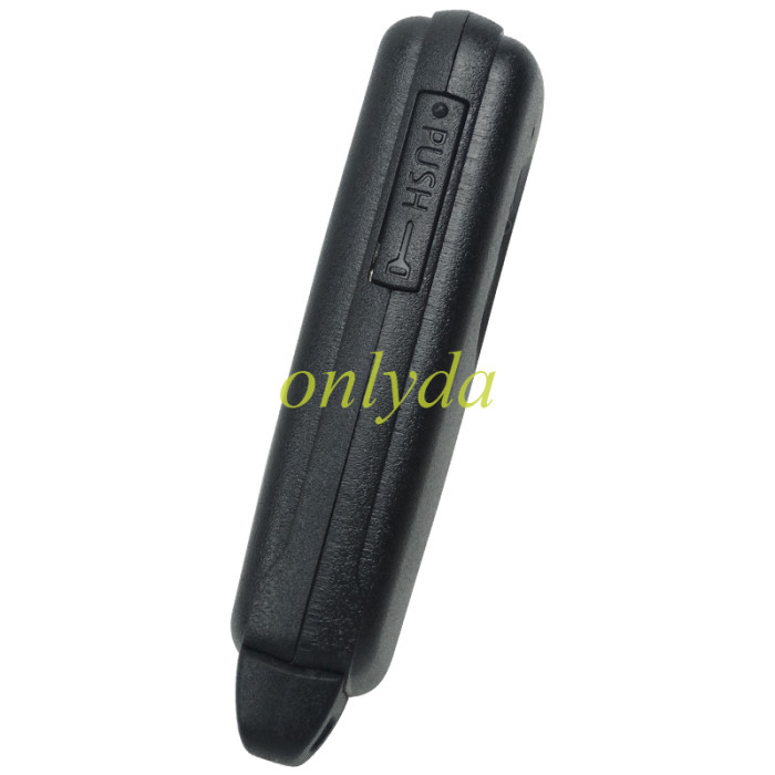 For Toyota button remote key shell (round button) with badge