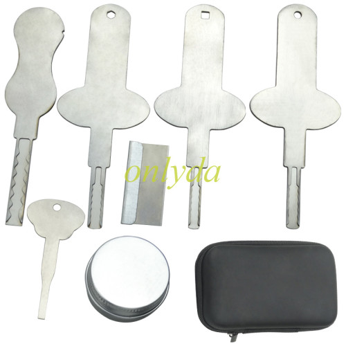 Fingerprint Lock Tool Single And Double Blade Tool