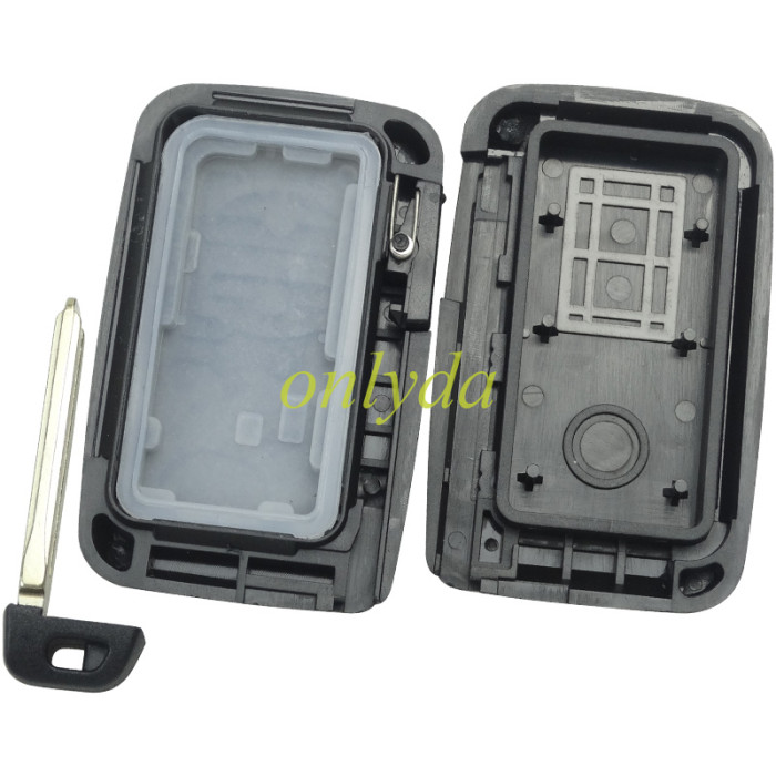 For Toyota button remote key shell (round button) with badge