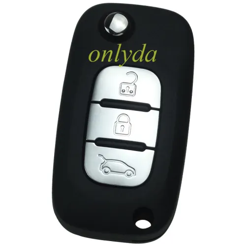 original Renault 3 Button remote Chip PCF7961M / HITAG AES / 4A CHIP-434MHZ  FSK