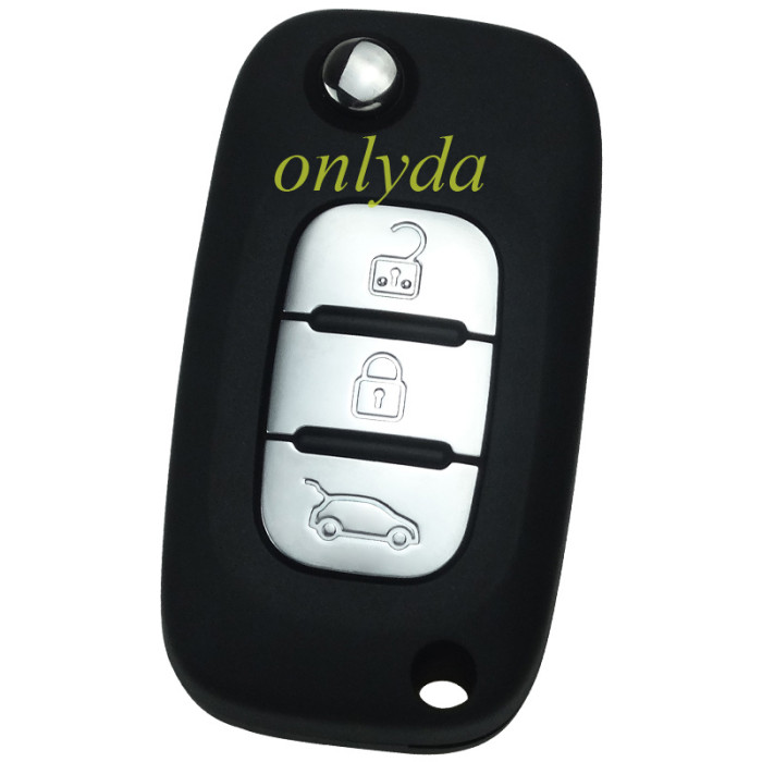 original Renault 3 Button remote Chip PCF7961M / HITAG AES / 4A CHIP-434MHZ  FSK