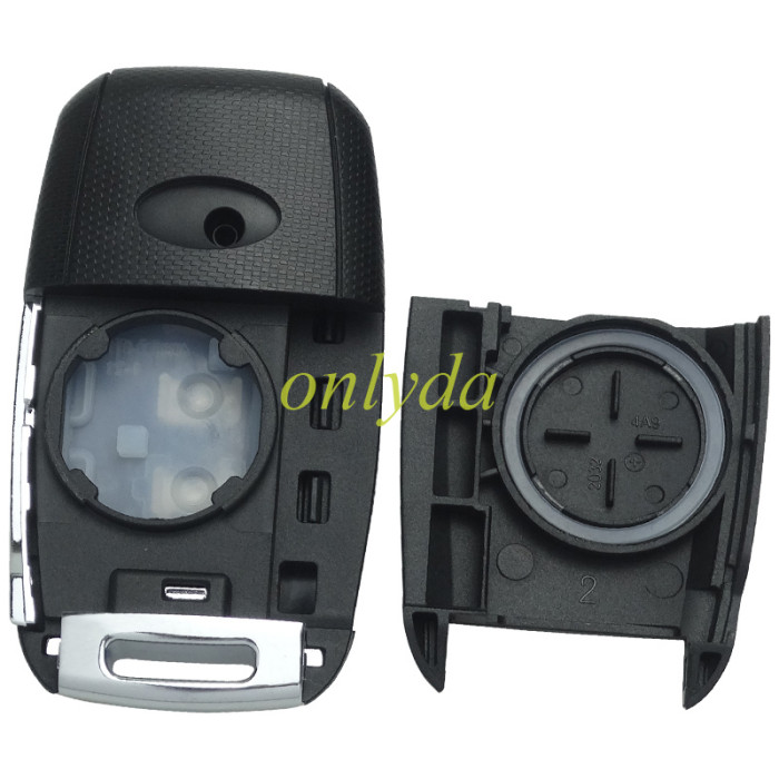 for KIA 2 button flip remote key blank please choose which key blade in your need