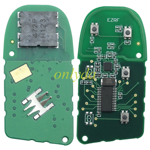 For Jeep  smart key with 434mhz with 4A chip for Jeep Compass  included SIP22 key blade FCC:M3N-40821302