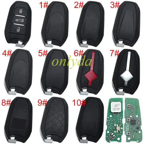 Original  3 button  remote key with trunk button  with 434MHZ with NCF29AxM 4A chip , IM3A pls choose logo, 90% new, there are scratches, please note