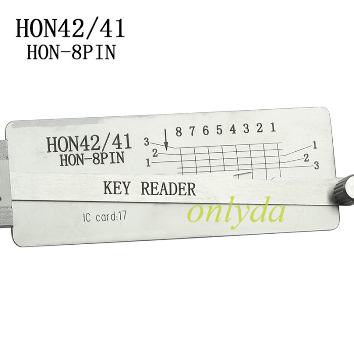 HON42/41 HON-8PIN Key reader locksmith tools used for Honda motorcycle