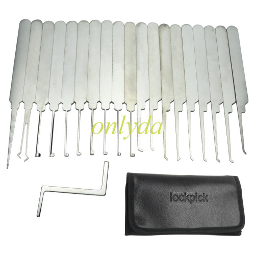 For LISHI 20 PIN LOCKPICK(CAN OPEN MOST CAR LOCK AND HOUSE LOCK)---MADE BY LISHI TO MATCH WITH LISHI LOCKPICK AND DECODER