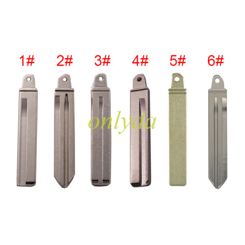 For KIA 3+1 button flip remote key blank