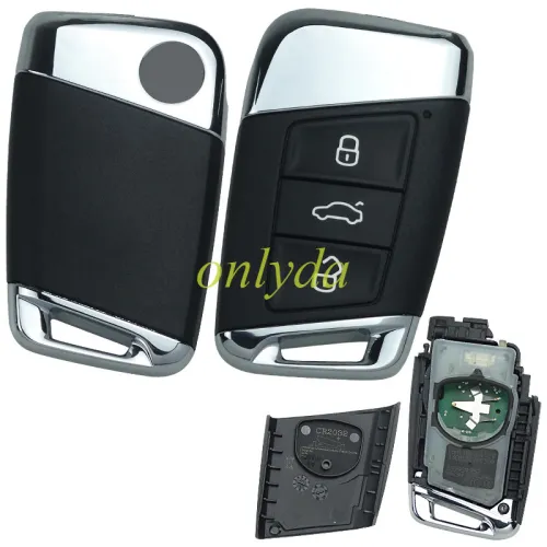original keyless VW 3 button remote key 434mhz  with Hitag  PRO VAG MQB49  5C chip:NCP21S2W    PN：3GB800375K  :H05 SW:0600
