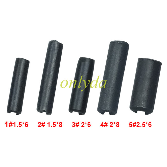 Flip key pin，Total 500pcs, 5 types, 100pcs/ type