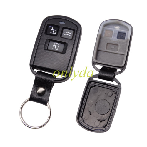 For Hyundai 3 button remote key blank without badge