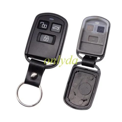 For Hyundai 3 button remote key blank without badge