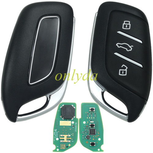 Original 433MHz 4A Chip 3 Button for MG 6Pro 6 Pro 2021 Proximity Smart Key Immobilizer chip: 4A HITAG AES