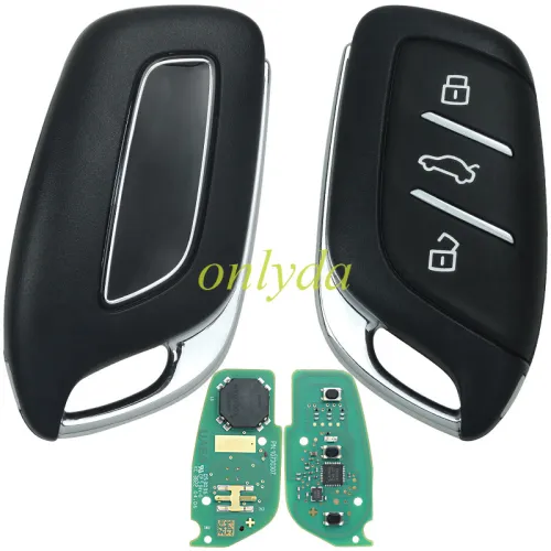 Original 433MHz 4A Chip 3 Button for MG 6Pro 6 Pro 2021 Proximity Smart Key Immobilizer chip: 4A HITAG AES