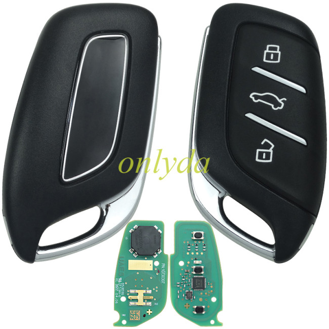 Original 433MHz 4A Chip 3 Button for MG 6Pro 6 Pro 2021 Proximity Smart Key Immobilizer chip: 4A HITAG AES