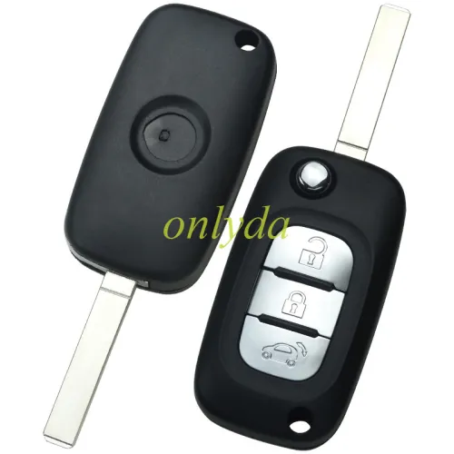 Original Benz smart 3 button remote key with 434mhz with PCF7961M chip OEM PCB+ AFM shell