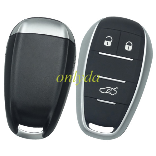 For OEM   ALFA ROMEO GIULIA keyless 3 button  remote PCB +aftermarket shell（no logo）  434mhz Giulia 2017-2019 Stelvio 2016-2019