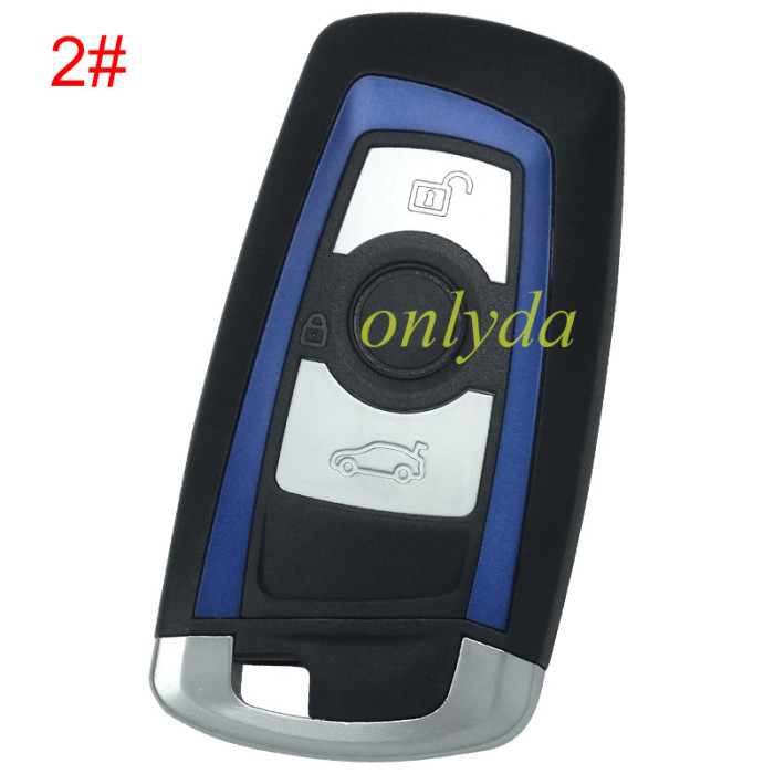 For BMW CAS4 keyless remote key  7945P/7953 Hitag pro chip  315mhz/434mhz/868mhz