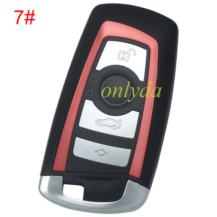 For BMW CAS4 keyless remote key  7945P/7953 Hitag pro chip  315mhz/434mhz/868mhz