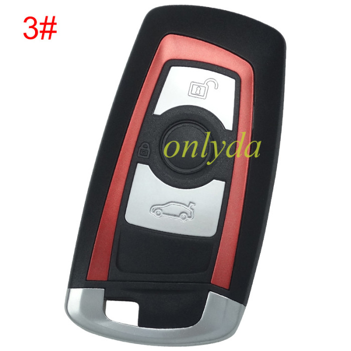 For BMW CAS4 keyless remote key  7945P/7953 Hitag pro chip  315mhz/434mhz/868mhz
