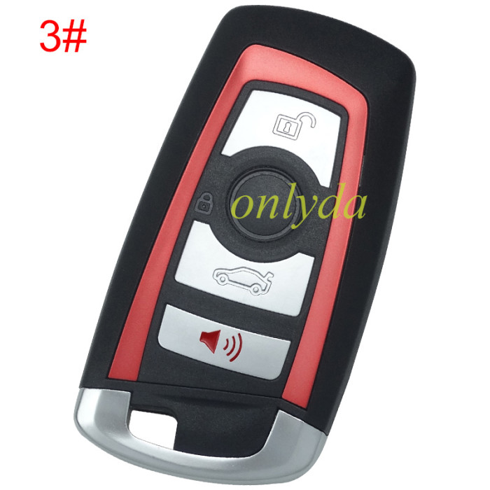 For BMW 3+1 button remote key blank (pls choose color)