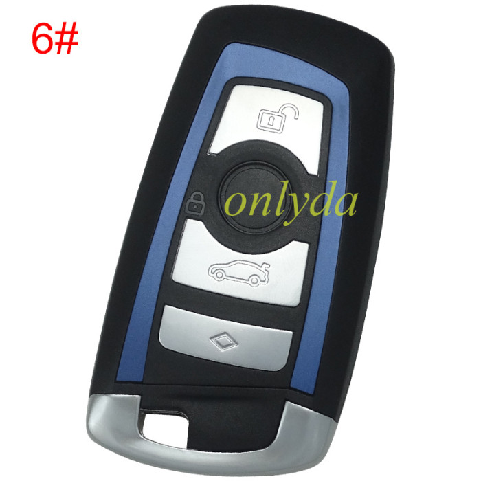 For BMW CAS4 keyless remote key  7945P/7953 Hitag pro chip  315mhz/434mhz/868mhz