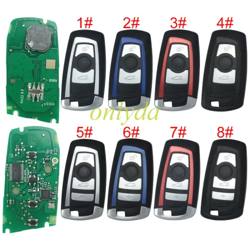 For BMW FEM keyless remote key  7945P/7953 Hitag pro chip 315mhz/ 434mhz/868mhz