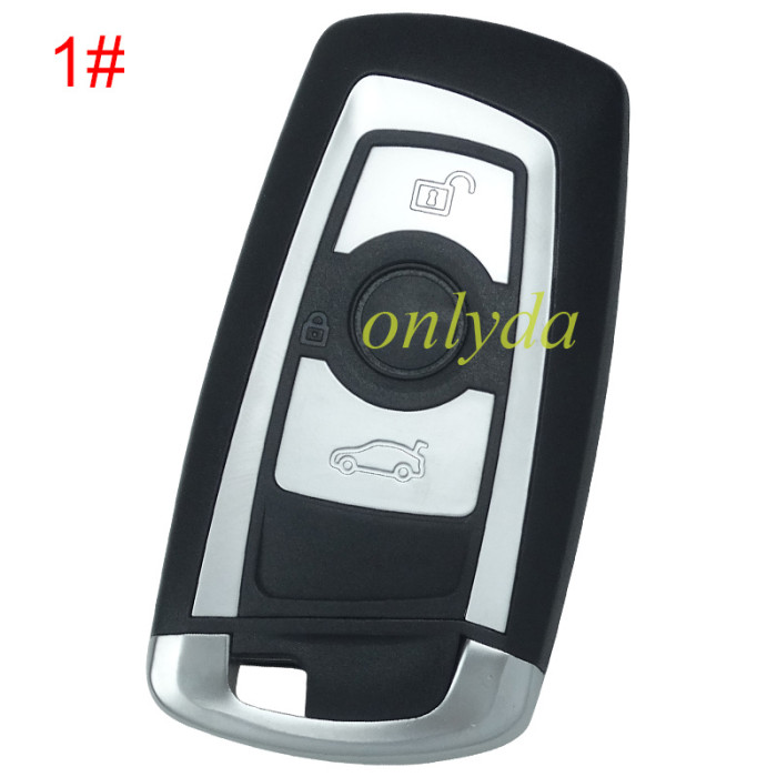 For BMW CAS4 keyless remote key  7945P/7953 Hitag pro chip  315mhz/434mhz/868mhz