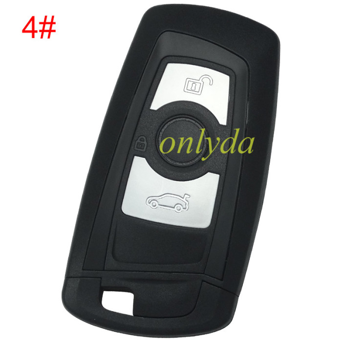 For BMW CAS4 keyless remote key  7945P/7953 Hitag pro chip  315mhz/434mhz/868mhz