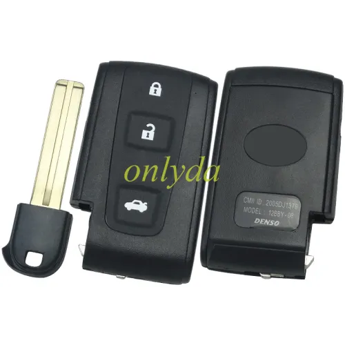 For Toyota 3 button remote key blank