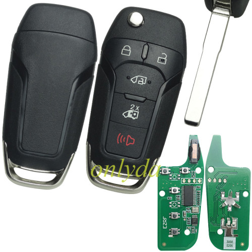 For ID49 315Mhz 2019-2021 Ford Transit / 4+1-Button Flip Key   PN: 164-R8236  FCC ID : N5F-A08TAA
