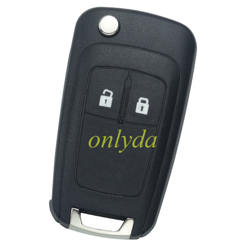 Opel 2 button remote key  Corsa D with 434mhz  G4-AM433TX 13432393 13271922 000274 PCF 7941  ID46 chip  After market remote  Applicable models: Opel/Vauxhall Meriva B 95507070/95507076