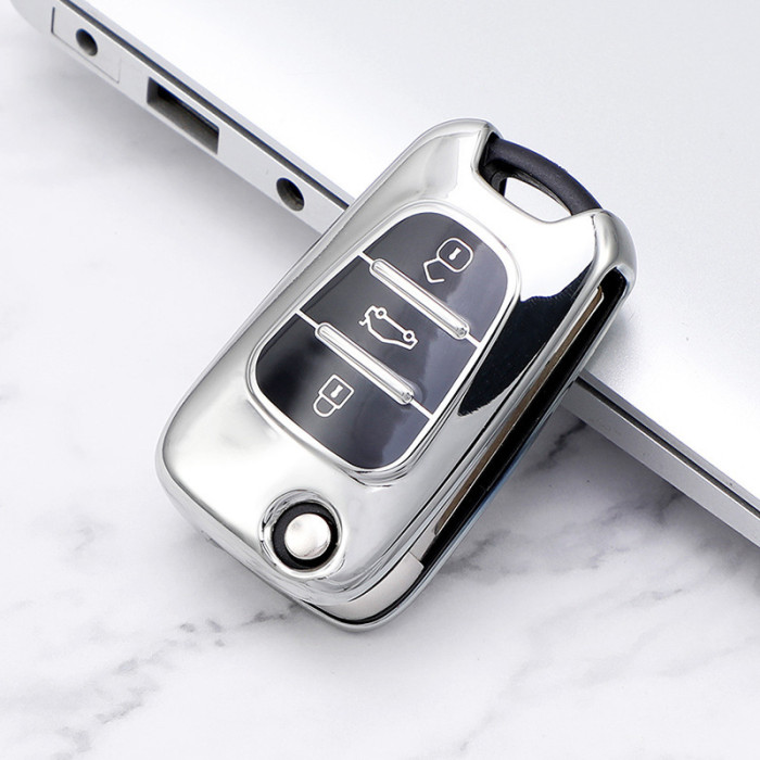 For Hyundai 3 button  TPU protective key case,please choose the color